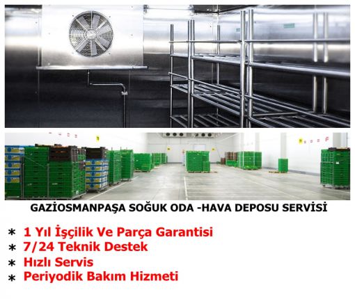  Gaziosmanpaşa  soğuk oda servis, Gaziosmanpaşa soğuk hava deposu servis