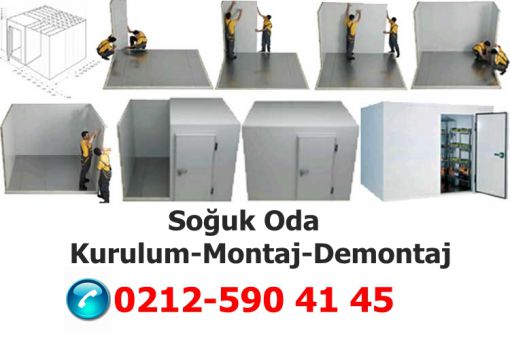  Soğuk Oda-Hava Deposu Montaj Kurulum Servisi